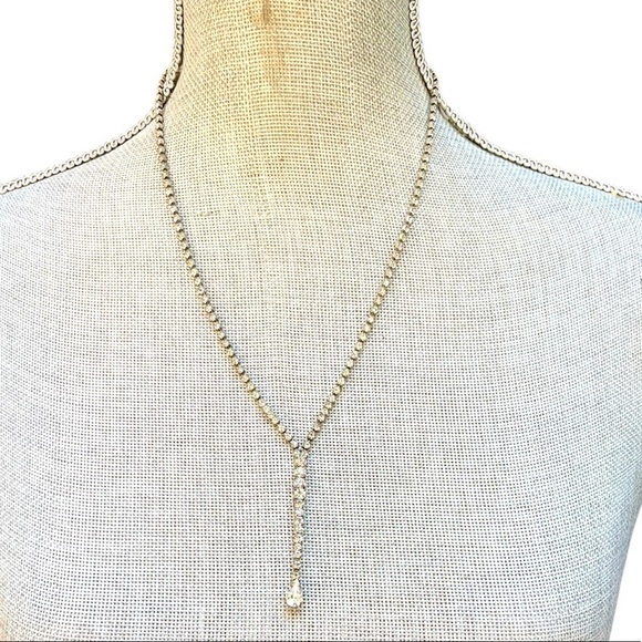 VINTAGE CZ Necklace 26 Inches